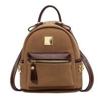 Color Block Casual Daily Shopping Women's Backpack sku image 3
