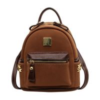 Color Block Casual Daily Shopping Women's Backpack sku image 4