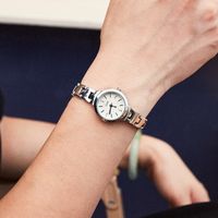 Simple Style Classic Style Solid Color Jewelry Buckle Quartz Women's Watches sku image 2