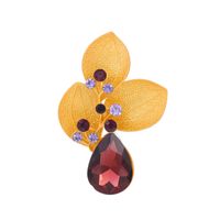Simple Style Flower Butterfly Bow Knot Alloy Inlay Rhinestones Women's Brooches sku image 6