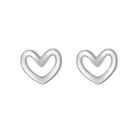 1 Pair Simple Style Geometric Sterling Silver Plating Ear Studs sku image 15