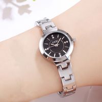 Simple Style Classic Style Solid Color Jewelry Buckle Quartz Women's Watches sku image 3