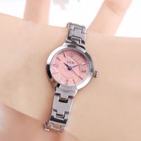 Simple Style Classic Style Solid Color Jewelry Buckle Quartz Women's Watches sku image 1