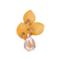 Simple Style Flower Butterfly Bow Knot Alloy Inlay Rhinestones Women's Brooches sku image 5