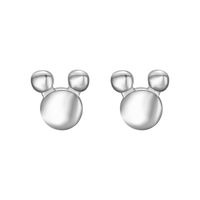 1 Pair Simple Style Geometric Sterling Silver Plating Ear Studs sku image 24