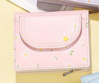Women's Flower Pu Leather Side Zipper Wallets main image 6
