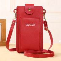 Women's All Seasons Pu Leather Classic Style Phone Wallet sku image 4