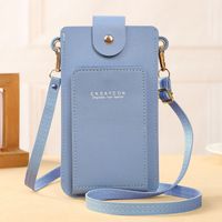 Women's All Seasons Pu Leather Classic Style Phone Wallet sku image 1