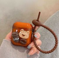 Cartoon Style Cartoon Bear Wireless Bluetooth Headphones Earphone Case main image 4