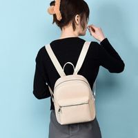 Solid Color Street Women's Backpack main image 3