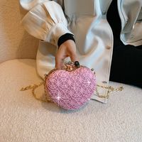 PVC Red Heart Evening Bags main image 9