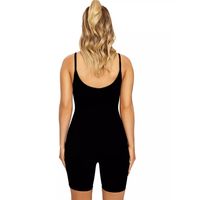 Women's Street Sexy Solid Color Shorts Rib-knit Rompers main image 4