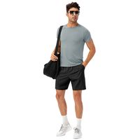 Solid Color T-shirt Men's Clothing main image 5