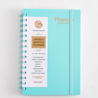 Planner Full English Cover Rollover Coil Notebook sku image 7