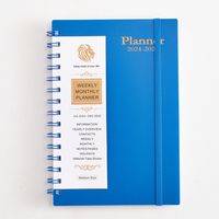 Planner Full English Cover Rollover Coil Notebook sku image 10