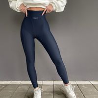 Femmes Des Sports Couleur Unie Spandex Polyester Impression Actif Bas Les Pantalons De Survêtement main image 1