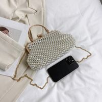 Arylic Solid Color Square Evening Bags main image 4