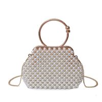 Arylic Solid Color Square Evening Bags main image 3