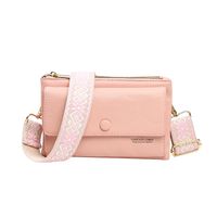 Women's All Seasons Pu Leather Solid Color Classic Style Square Zipper Phone Wallets main image 3