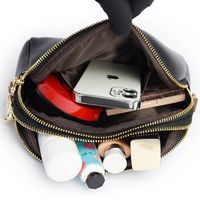 Women's Small Pu Leather Solid Color Basic Shell Zipper Shoulder Bag Crossbody Bag Dome Bag main image 5
