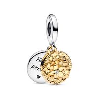 Simple Style Leaf Heart Shape Flower Sterling Silver Jewelry Accessories sku image 15