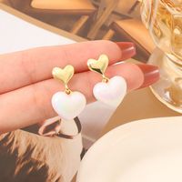 Wholesale Jewelry Elegant Sweet Leaves Flower Bow Knot Alloy Plating Drop Earrings sku image 70