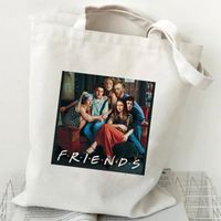 Women's Casual Oil Painting Landscape Shopping Bags sku image 16
