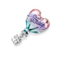 Cute Letter Heart Shape White Copper Plating Silver Plated Birthday Jewelry Accessories main image 2