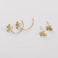 2 Pieces Copper Butterfly Hook Earring Findings Sweet Simple Style main image 4