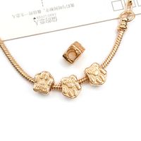 1 Piece Simple Style Tortoise Flower Grape Alloy Plating Beads Jewelry Accessories sku image 13