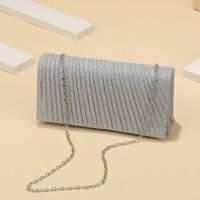 Women's Contact Customer Service For Details Solid Color Elegant Flip Cover Evening Bag main image 1