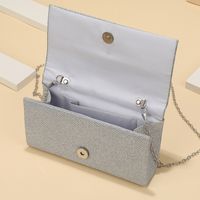 Women's Contact Customer Service For Details Solid Color Elegant Flip Cover Evening Bag main image 4