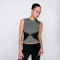 Women's Vest Tank Tops Streetwear Solid Color main image 4