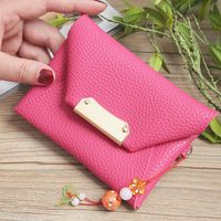 Nihaojewelry Wholesale Accessories New Korean Lychee Pattern Mini Wallet sku image 6