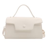Women's Pu Leather Solid Color Basic Flip Cover Handbag sku image 4
