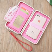 Fashion Long Multifunctional Embroidered Portable Wallet Wholesale main image 5