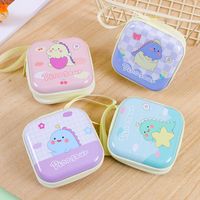 Cute Cartoon Square Zipper Coin Purse sku image 27