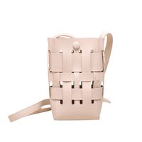 Women's Mini Pu Leather Solid Color Basic Magnetic Buckle Shoulder Bag main image 5