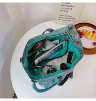 Women's Large Nylon Geometric Cute Square Zipper Bag Sets main image 4