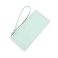 Women's Pu Leather Solid Color Simple Style Square Zipper Long Wallets sku image 3