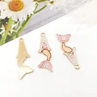 1 Piece Simple Style Moon Unicorn Crown Metal Enamel Inlay Pendant Jewelry Accessories sku image 41