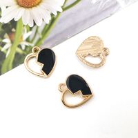 1 Piece Simple Style Moon Unicorn Crown Metal Enamel Inlay Pendant Jewelry Accessories sku image 9