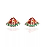 Whoesale Tropical Fruit Earrings Women's Diamond Earrings Nihaojewelry sku image 3