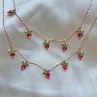 Fashion Fruit Necklace In Bulk main image 5