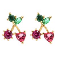 Whoesale Tropical Fruit Earrings Women's Diamond Earrings Nihaojewelry sku image 11