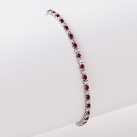 Vintage Style Solid Color Copper Zircon Bracelets In Bulk sku image 20