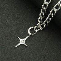 Elegant Simple Style Star Iron Zinc Alloy Women's Pendant Necklace main image 2