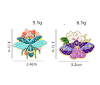 Cartoon Style Cute Insect Bee Alloy Enamel Women's Brooches main image 2