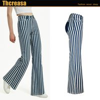 Women's Stripe Washed BOTTOMS main image 2