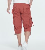 Hombres Color Sólido Estilo Simple Suelto Pantalones De Hombre main image 5